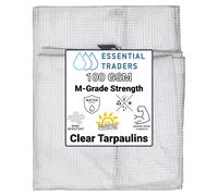 Waterproof Tarpaulin Tarp Ground Sheet Cover Regular & Heavy Duty Multi Sizes