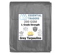 Waterproof Tarpaulin Tarp Ground Sheet Cover Regular & Heavy Duty Multi Sizes