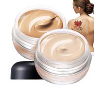 Waterproof Tattoo Cover Up Makeup - 2 Color Cover Up Makeup For Bruises Tattoos Scars - Natural Body Full Coverage Concealer For Colour Corrector - Bruise Make Up For Women Men (Light & Dark)