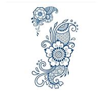 Waterproof Tattoo Sticker Chinese Dragon Cupid Wing Tattoo Body Art Fake Tattoo(006)