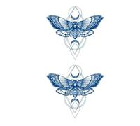 Waterproof Tattoo Sticker Chinese Dragon Cupid Wing Tattoo Body Art Fake Tattoo(007)