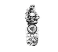 Waterproof Tattoo Sticker Dolphin Lighthouse Waves Skeleton Dragon Fake Tattoo Arm Body Art Girls Men(003)