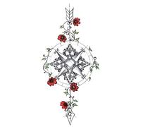 Waterproof Tattoo Sticker Moon Sea Mermaid Tattoos Skull Dragon Body Art Arm Fake Tatoo Women Men(004)