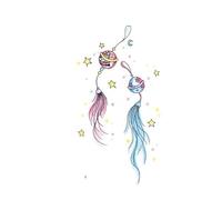 Waterproof Temporary Tattoo Sticker Cat Fox Cartoon Tatto Stickers Tattoo Fake Tattoos For Women(13)