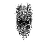 Waterproof Temporary Tattoo Sticker For Men Women Realistic Fake Tatoos Skull Lion King Tiger Snake Beast Tatoo Sticker(09)