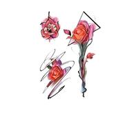 Waterproof Temporary Tattoo Sticker Unicorn Horse Lion Tager Fox Tatto Stickers Tatoo Fake Tattoos For Women Men(05)