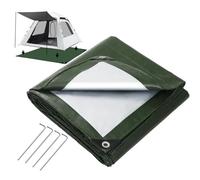 Waterproof Tent Ground Tarp - Thick Foldable Camping Floor Mat with Insulation | Portable Tent Footprint for Car Travel, Hiking, Beach, and Outdoor Use | Durable Base Layer for Tents and Camp Shelters