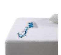 Waterproof Terry Cotton Mattress Protector - Breathable Fitted Pad Cover, Anti-Allergy & Anti-Bacterial, Noiseless Mattress Topper (Double Bed(137x191) cm)