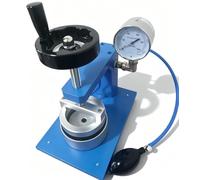 Waterproof Textile fabric Hydrostatic Pressure Tester,w/metric or imperial pressure gauges, Plastic Bags Garments Raincoat Waterproof Testing Machine,Max Pressure 2.9PSI(5000mmh²O,Metric gauge)