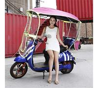 Waterproof Thicken Sun Shade Rain Cover for Electric Motorcycles - Universal Mobility Umbrella Sunshade Cover for Scooters and Cars