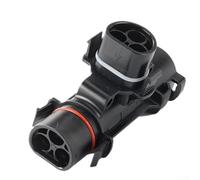 Waterproof Three-core Photovoltaic Connector For Mini Grid Connected Inverter Power Cord 40a 690v Ip68 Protection Ppo Build Black Color 13mm Diameter Fits 7.5-13mm Wires Solar Energy Installation Part