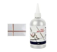 Waterproof Tile Gap Repair Filler, 10.58 oz/300gr Tile Grout Repair Agent, Fast Drying Grout Repair Kit, Grout Sealer Restore and Renew Bathroom Floor, Tile Gaps, Joints, Lines (Brown)
