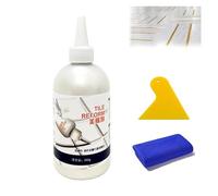 Waterproof Tile Gap Repair Filler - Tile Reform Coating Mold Cleaner, Grout Tiling Tile Reviver Repair,Ceramic Tile Repair Kit Filler,Tile Grout Repair Kit for Living Room Floor (Gold)