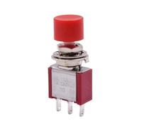 Waterproof Toggle Switch 10pcs/lot 6mm Mini 3pin 6pin Momentary Push Button Switch(PS-202)