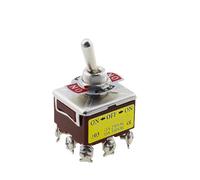 Waterproof Toggle Switch 1pcs On/Off/On 3 Postion 9 Screw Terminals Toggle Switch(E-TEN 303)