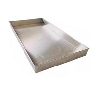 Waterproof Tool Tray for Workshop 43x8in Drip Tray to Prevent Air Conditioner Leaks and Water Infiltration Heavy Duty Design for Efficient Cleanup and Protection.