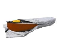 Waterproof Towable Kayak Cover with Zip - Protected, Robust Canoe Cover | Rain and Dustproof Outdoor Storage Protection 420D UV - For Kayak Transport and Protection (Pack of 1)