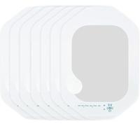 Waterproof Transparent Adhesive Bandages, 10 x 12 cm, 10-Pack, Large Medical Wound Dressing