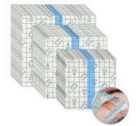 Waterproof Transparent Bandage Set, 50 Pieces Tattoo Aftercare Waterproof Bandage, Film Dressing Stretch Adhesive Patch for Outdoor Home Shower Swimming 12x15 cm/10x12 cm/10x10 cm