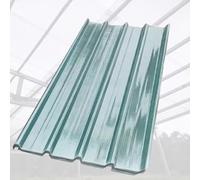 Waterproof Transparent Roof Sheets20pcs Clear Eaves Cover for Market Stalls Temporary Structures & Outdoor Gardens High Light Transmittance Fiberglass (1.5x0.9m/59.1x35.4in)