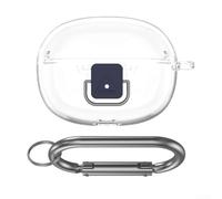 Waterproof Transparent Silicone Cover with Material for SHOKZ Open Dots ONE Headset, Providing Resistance and Snug Fit (Transparent)