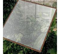 Waterproof Transparent Tarpaulin Curtain 1.4x4m - Tear-Resistant Outdoor Partition with Eyelets Weatherproof Cover for Privacy and Protection Ideal for Patios and Gardens