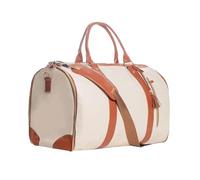 Waterproof Travel Bag - Foldable Overnight Bag with Removable Strap, Versatile Carry Bag for Training and Travel | Lightweight Sports Bag for Men and Women, Gym, Weekend or, beige, see description