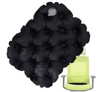 Waterproof Travel Seat Cushion - Lightweight Inflatable Seat Pad | Inflatable Seat Cushion | Portable Backpacking Stadium Bleachers Picnic Camping Pad | Outdoor Waterproof Sitting Cushion | Comfy Road
