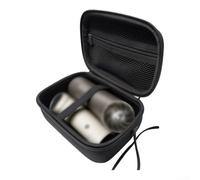 Waterproof Travel Storage Bag For Shark For ChillPill FA02X Cooling Fan, Black 3-in-1 Portable For Shark Chillpill Travel Case With Side Pocket And Foam Cushioning