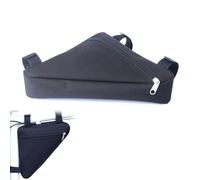 Waterproof Triangle Bag, Bicycle Front Tube Frame Bag, Strap-On Saddle Pouch Storage Tube Bags, Cycling Waterproof Front Handlebar Bags, for Phone Cash, Repair Tool, Mini Pump Outdoor Sports Riding