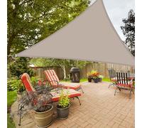 Waterproof Triangle Shade Sail 3x3x4.3m - Outdoor Patio Sunshade Canopy 90% UV Protection Heavy Duty Oxford Cloth Garden Shade Cover Stylish UV Blocker