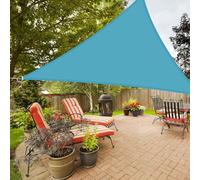 Waterproof Triangle Shade Sail 3x4x5m - Heavy Duty Oxford Cloth 90% UV Protection Outdoor Canopy for Garden Patio Deck - Sun Shade Cover Water Resistant