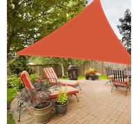 Waterproof Triangle Shade Sail 4.5x4.5m - Heavy Duty Oxford Cloth UV Block 90% Canopy for Outdoor Sun Protection Patio & Garden Shade Cover