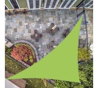Waterproof Triangle Sun Shade Sail 5.7m - Durable Outdoor Canopy for Terrace Garden Backyard UV Block Sun Protection Awning for Patio Deck and More
