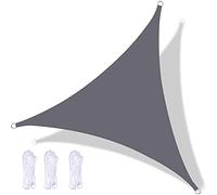 Waterproof Triangular 3x3m - 95% UV Protection Awning for Garden Patio Balcony - Durable Outdoor Shade Canopy Ideal for Sun Protection and Cool Comfort