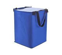 Waterproof Trolley Shopping Bag - 58L Oxford Fabric - Multiple Pockets for Easy Organization - Ideal for Groceries and Outdoor Use