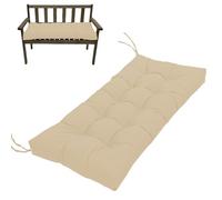 Waterproof Tufted Bench Cushion for 2/3/4 Seater Sofa Indoor/Outdoor Use Cotton Seat Pad for Bay Window Patio Lawn Lounger - NO9 110x40x8CM
