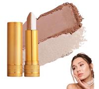 Waterproof Two-Color Shimmer Eyeshadow Stick, Glitter Eyeshadow Stick, Eye Shadow Sticks for Glitter Makeup One Step Easy To Use Smooth Blendable (#6)