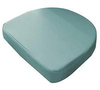 Waterproof U-Shaped Chair Cushion 40/45/48 cm Thick Outdoor Seat Pad for Home Kitchen Office Garden (48x48x8 cm Green A)