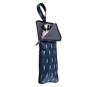 Waterproof Umbrella Bag Pouche - Absorbent Towel Lined Handle, Car Travel Accessory | Car Bag Dry Floor From Wet Umbrella Drops, Terry Microfib Carpet, Navy Blue, Se référer au descriptif, Refer to