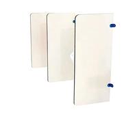 Waterproof Urinal Privacy ScreenWallMounted Wooden Partition for Men's Restrooms Soundproof Urinal Divider Public Health Urinal Shield Durable Toilet Stall Separator