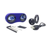 Waterproof USB Rechargeable Dynamic LED Tail Eye Headlight Demon Light Assembly B2J4 Accessories -