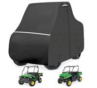 Waterproof UTV Cover Compatible with John Deere Full Size Gator HPX615E/815E with OPS Or Cab for Snow Wind Dust Rain Protection & Storage