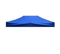 Waterproof UV Canopy Cover for Outdoor Gazebo, Replaceable Oxford Fabric Roof, 3x4.5m Blue Tent Top, Durable Sunshade for Garden and Patio