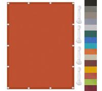 Waterproof UV-Resint 1x1.2m Square Sun Canopy with Grommets - Outdoor e for Garden Patio Balcony - Sun Protect Easy Inllat