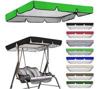 Waterproof UV Resistant Garden Swing Canopy Replacement -Cover for 2 & 3 Seater Outdoor Swing Chairs Hammock Top 164x114x15CM - Perfect for Garden Use