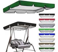 Waterproof UV Resistant Garden Swing Canopy Replacement -Cover for 2 & 3 Seater Swing Chairs Outdoor Hammock Canopy Top 07140 * 120 * 15cm