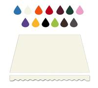 Waterproof UV-Resistant Replacement Fabric Canopy Cover, Multicolor, Fits 200-600 cm Frames, Durable Outdoor Shade for Patio, Garden, and Events (300 x 250 cm)