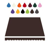 Waterproof UV-Resistant Sun Shade Sail Various Sizes 200-600 cm Colorful Brown 500 x 400 cm Perfect for Balcony Outdoor Relaxation and Protection