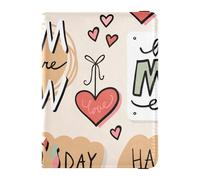 Waterproof Vaccine Card Passport for Girls Boys Women and Men,Travel Gift Mothers Day Love Mom, Multicolor, One Size, Casual